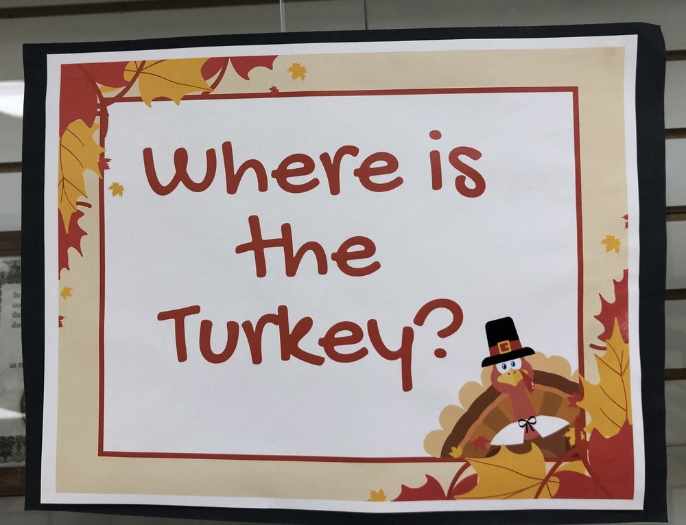 where is the turkey?