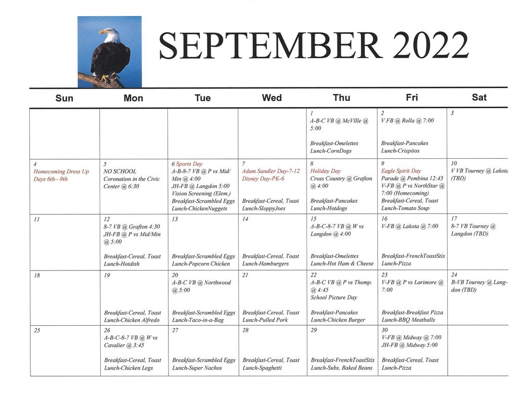 september activities