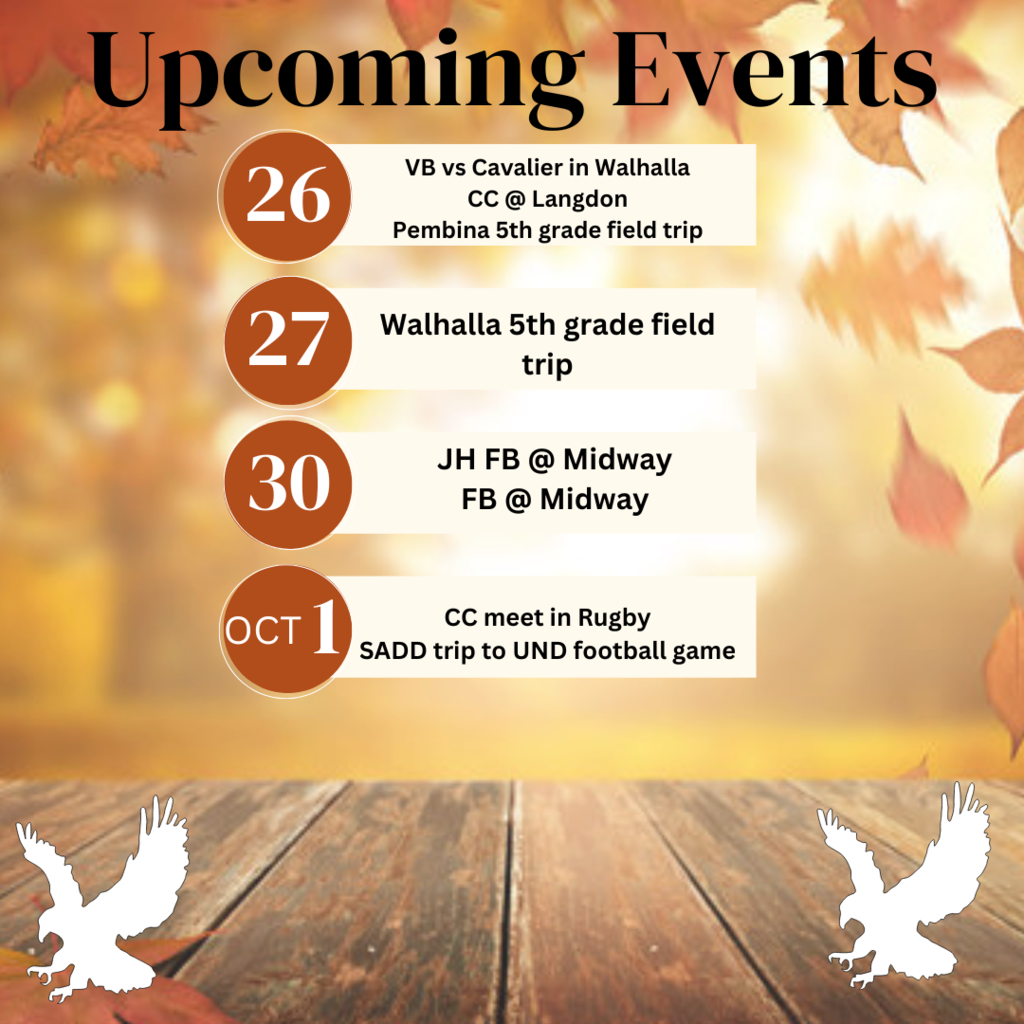 upcoming events for the week of sept 26-oct 1, 2022