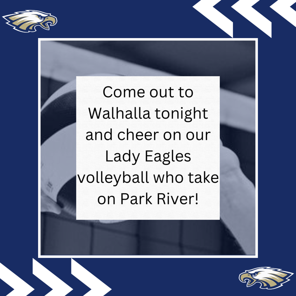 Come out tonight and cheer on our Lady Eagles!