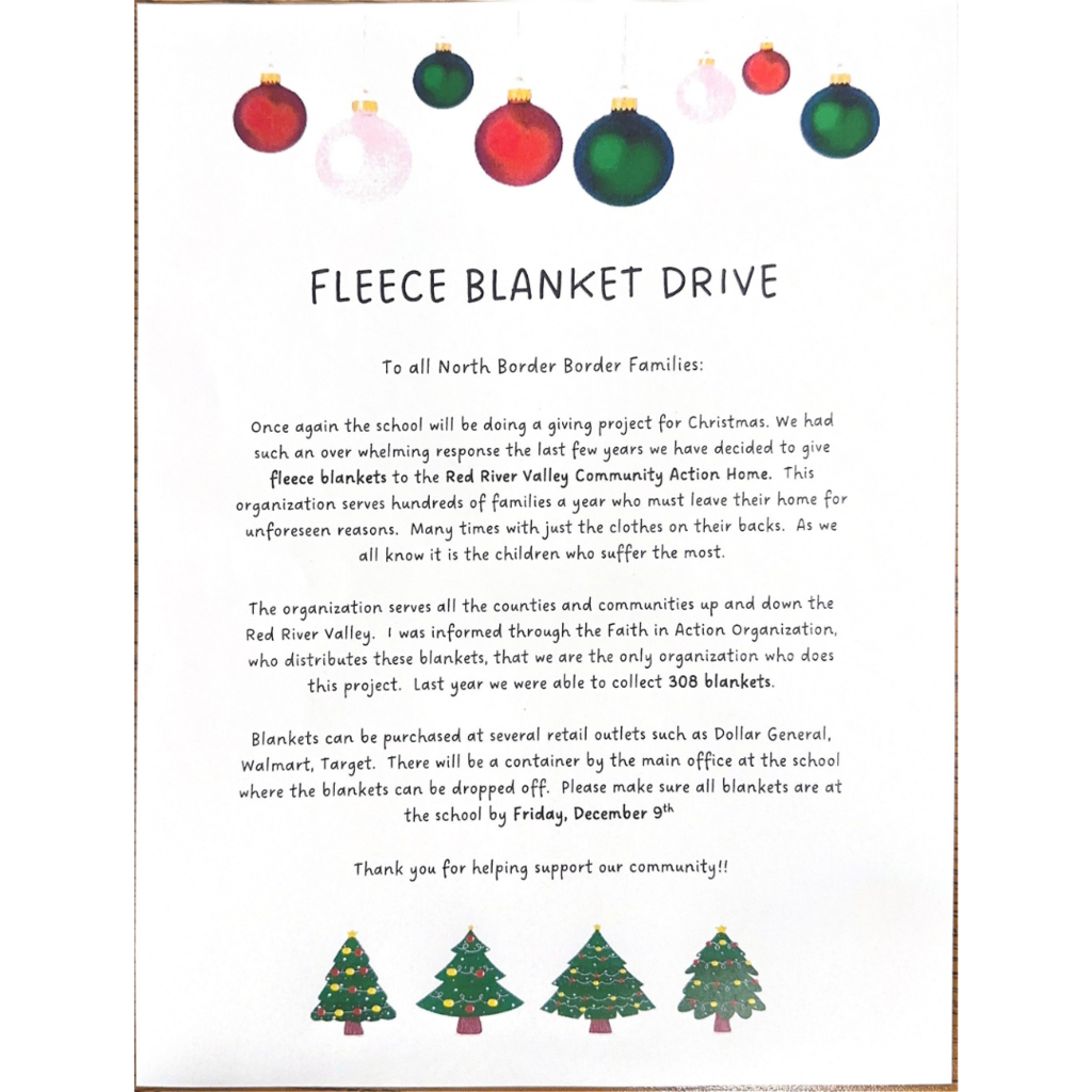 Fleece Blanket Drive