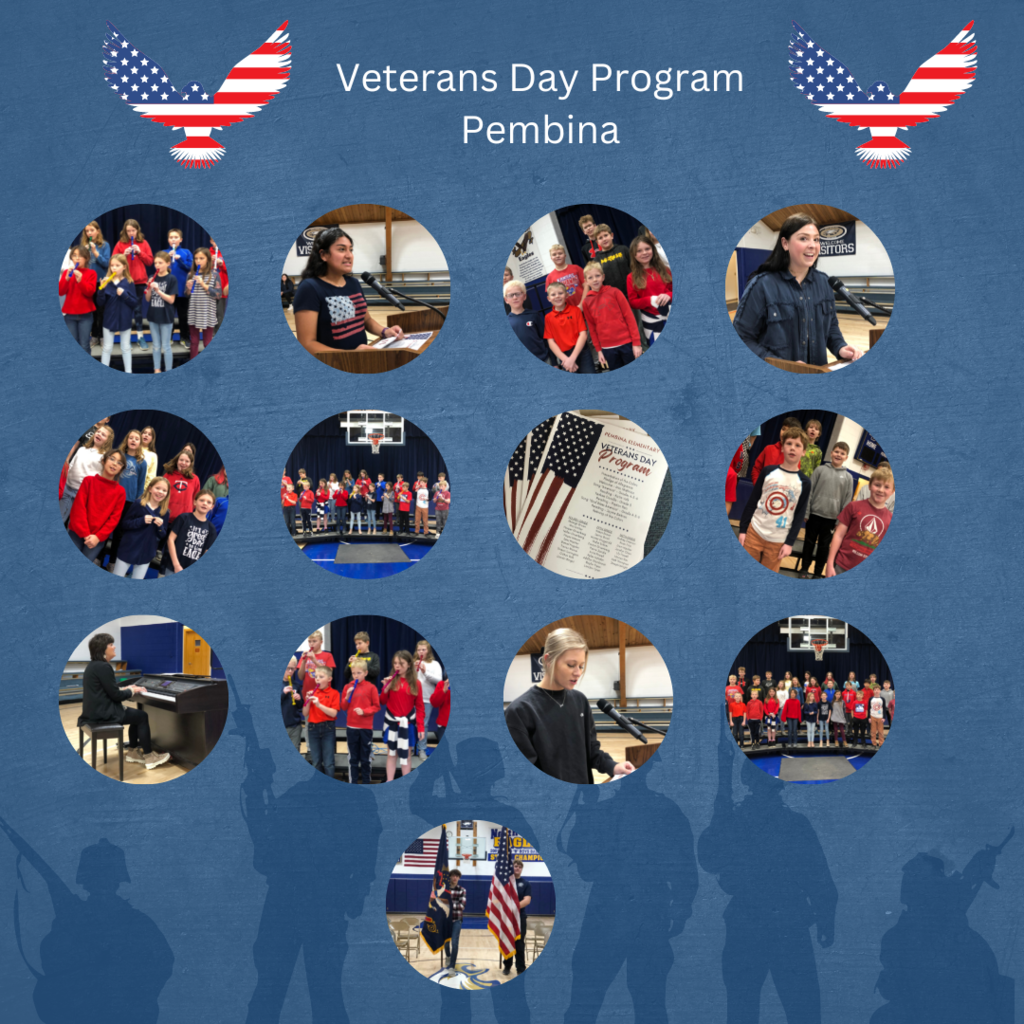 Veterans Day program in Pembina