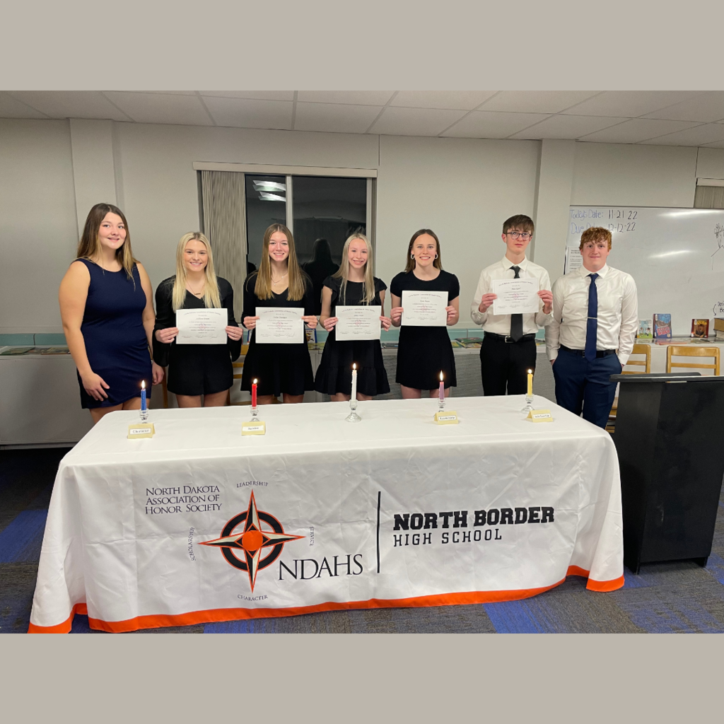 "Be the change you wish to see in the world."  The National Honor Society congratulates these students on their membership. NDAHS is proud to welcome five new members.