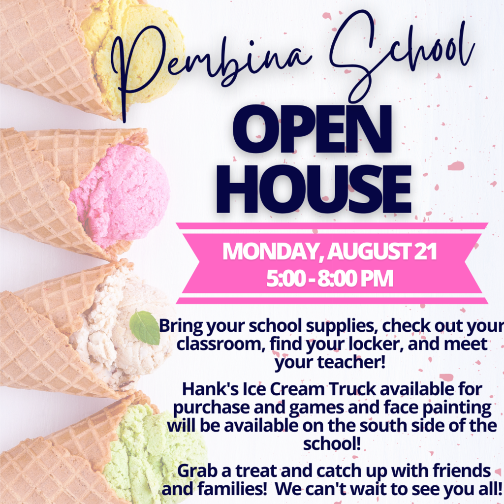 Join us for the Back to School Night Open House on Monday, August 21st, from 5:00 to 8:00 pm! We're eagerly anticipating your presence and look forward to sharing an evening filled with delicious food, enjoyable activities, and the opportunity to connect with our dedicated staff.